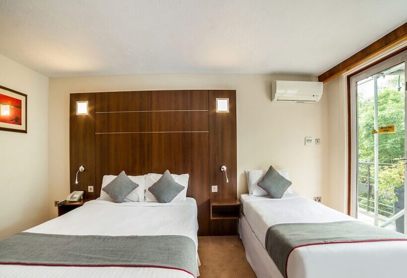 デラックストリプルルーム, The Bridge House