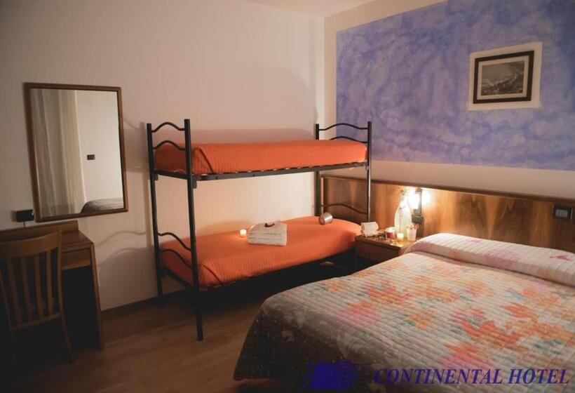 اتاق استاندارد چهار تخته, Continental