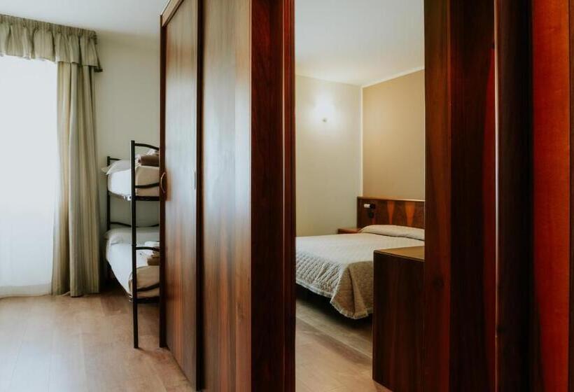 اتاق استاندارد چهار تخته, Continental