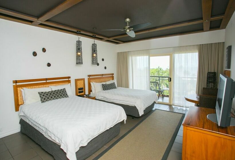 غرفه قياسيه سريرين مزدوجين, Outrigger Fiji Beach Resort