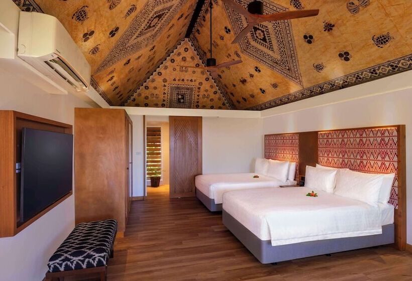 غرفه قياسيه سريرين مزدوجين, Outrigger Fiji Beach Resort