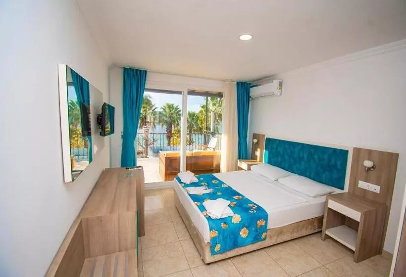 اتاق لوکس با چشم‌انداز دریا, Sami Beach Hotel  All Inclusive