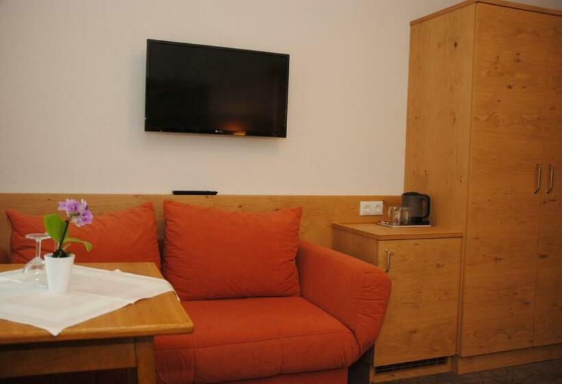 غرفة قياسية مزوَّدة بشُرفة, Gästehaus Rieser