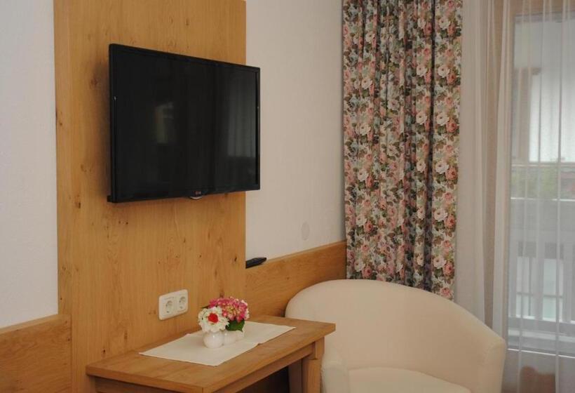 شقة غرفة نوم واحدة مزودة بشُرفة, Gästehaus Rieser