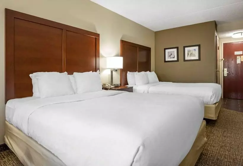 ２ダブルベッドのスタンダードルーム, Comfort Inn Meadowlands