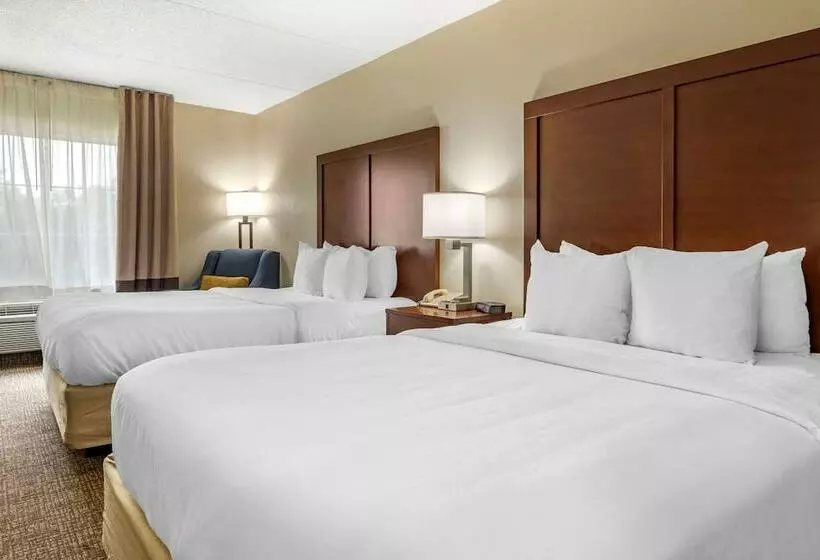 ２ダブルベッドのスタンダードルーム, Comfort Inn Meadowlands