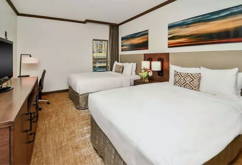 اتاق استاندارد با 2 تخت دوبل, Hilton Dallas/park Cities