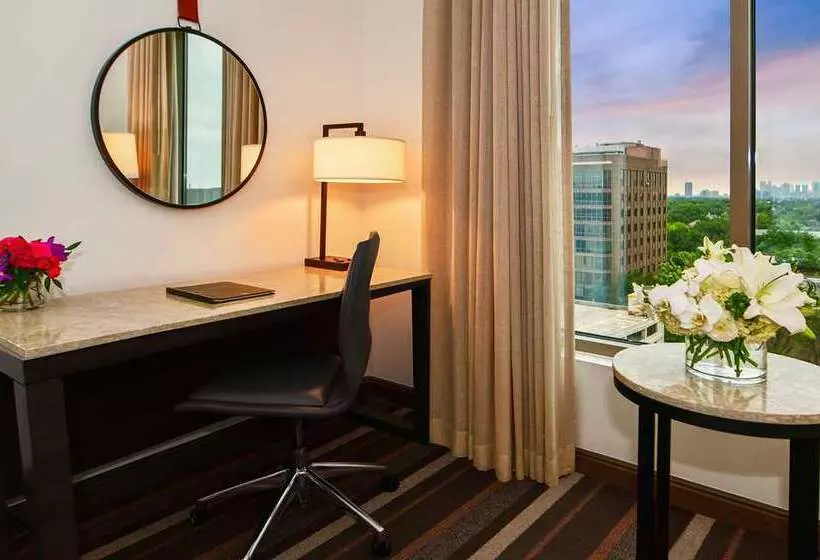 سوئیت جونیور با تخت بزرگ, Hilton Dallas/park Cities