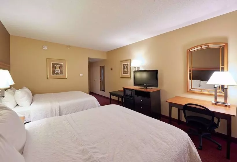 ２ダブルベッドのスタンダードルーム, Hampton Inn Massillon