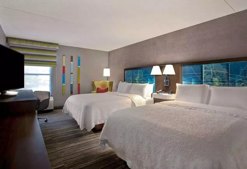 ２ダブルベッドのスタンダードルーム, Hampton Inn Olive Branch
