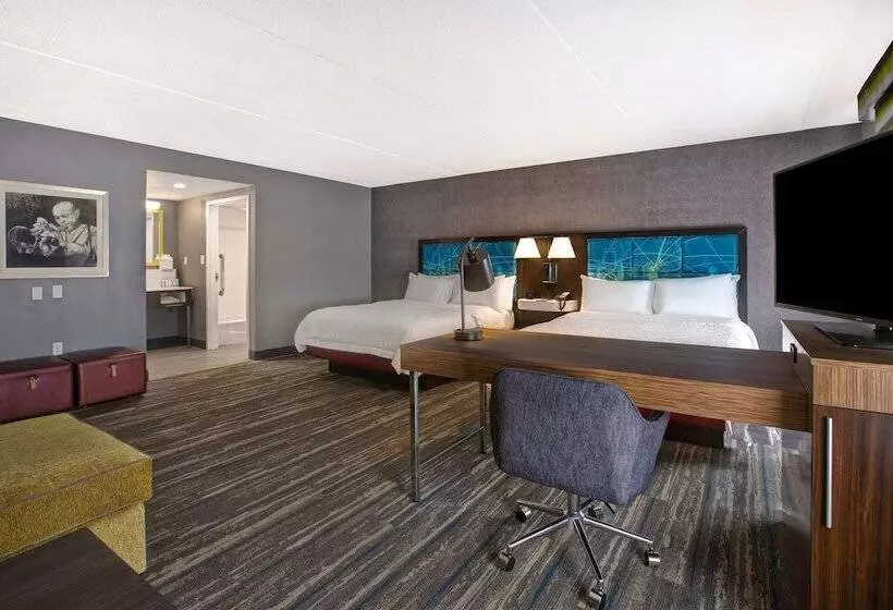 ２ダブルベッドのスタンダードルーム, Hampton Inn Olive Branch