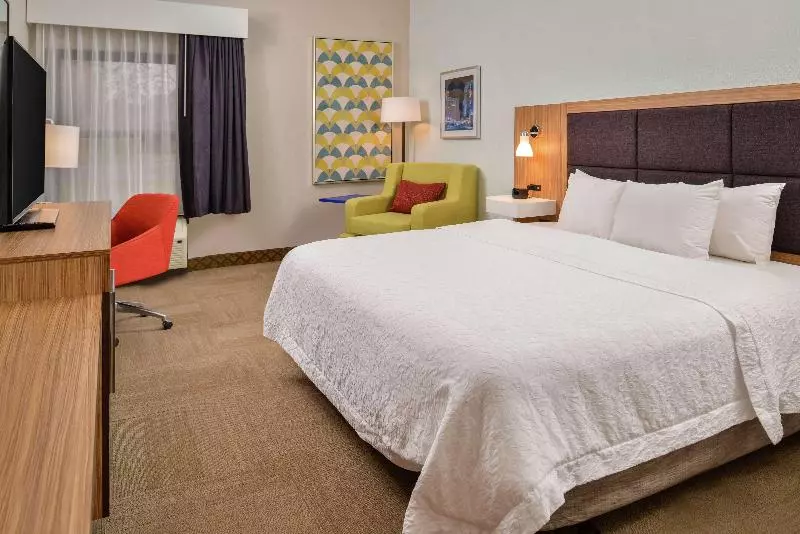 キングサイズベッドのスタンダードルーム, Hampton Inn Raleigh/clayton I 40