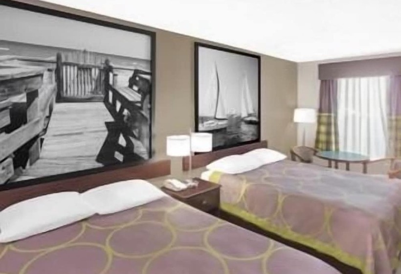 غرفه قياسيه سريرين مزدوجين, Super 8 By Wyndham Bay St. Louis