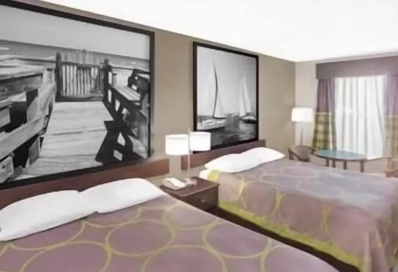 Standard-huone 2 Parivuodetta, Super 8 By Wyndham Bay St. Louis