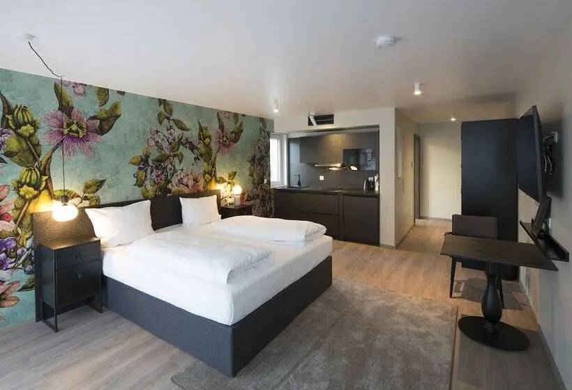 Huoneisto 1 Makuuhuone, Ana Living Karlsruhe By Arthotel Ana