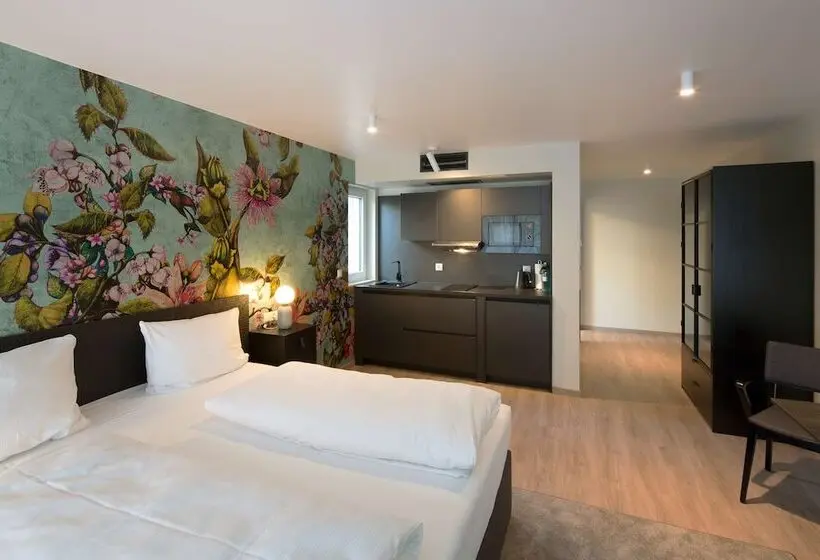 Huoneisto 1 Makuuhuone, Ana Living Karlsruhe By Arthotel Ana