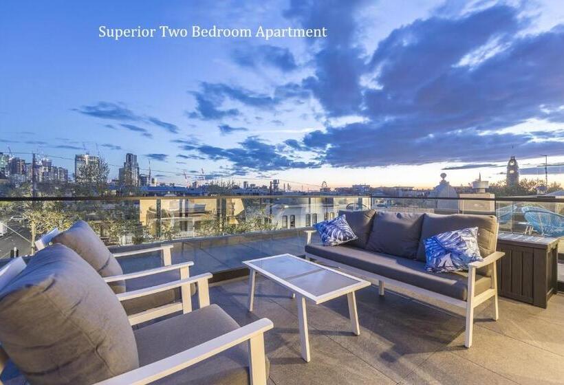 1ベッドルームのスーペリアアパートメント, Q Squared Serviced Apartments