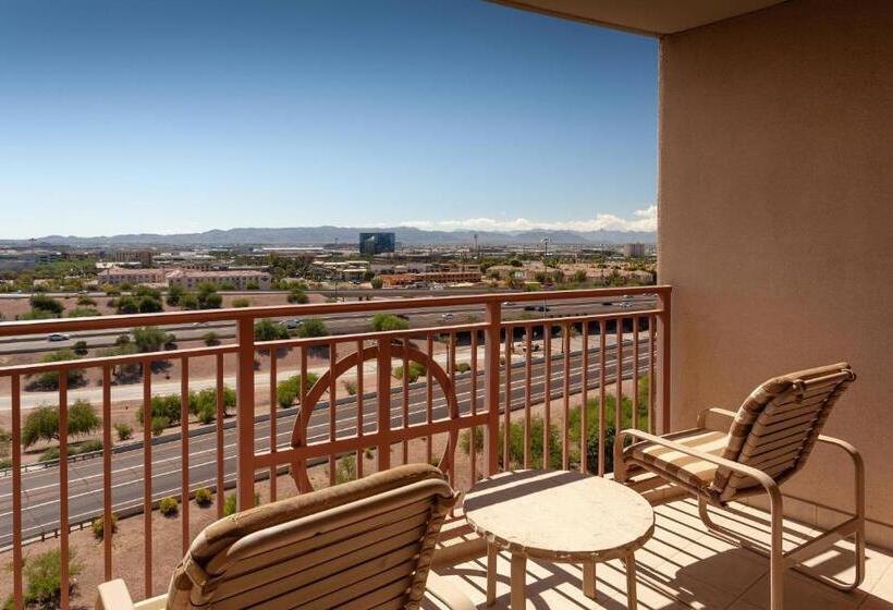 اتاق استاندارد با بالکن, Marriott Phoenix Airport