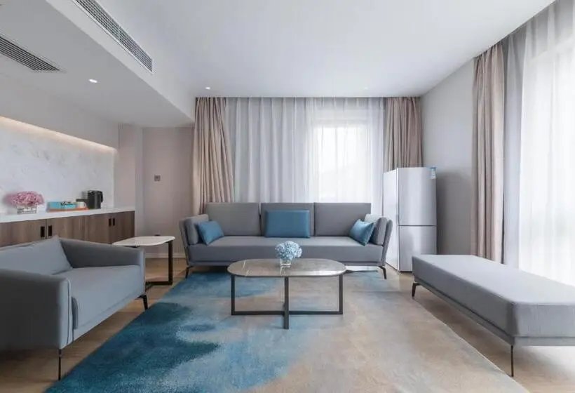 Deluxe-huone King-vuode, Holiday Inn Express Beijing Shijingshan Lakeview, An Ihg