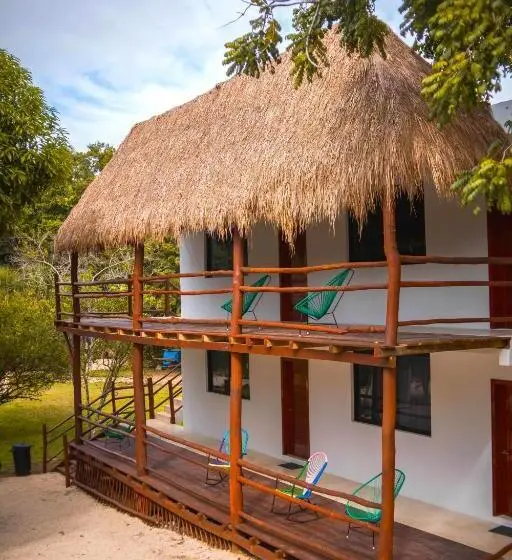 バルコニー付きスタンダードルーム, Royal Palm Bacalar Cabañas & Lagoon Club