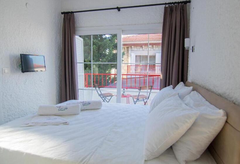 Quarto Estandar com Sacada, Le Vent Alaçatı Otel