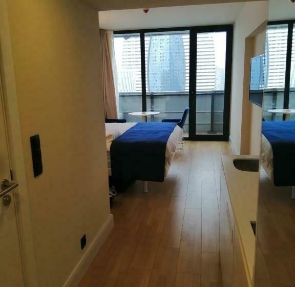 آپارتمان 1 خوابه با بالکن, Orbi City Apartments Batumi