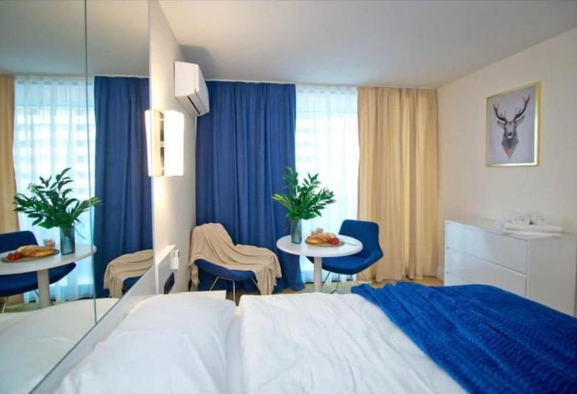 آپارتمان 1 خوابه با بالکن, Orbi City Apartments Batumi