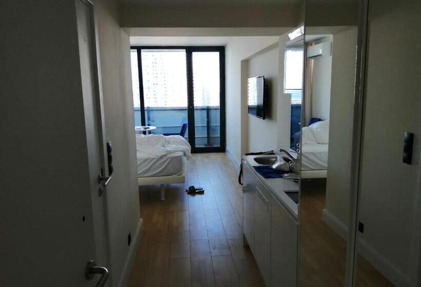 آپارتمان 1 خوابه با بالکن, Orbi City Apartments Batumi