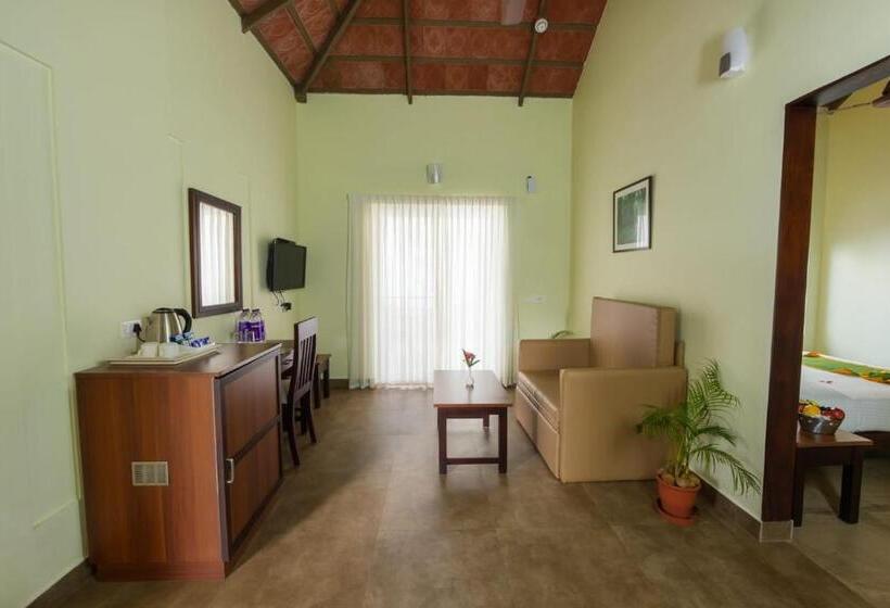 别墅: 1间卧室带游泳池, Abad Brookside Wayanad