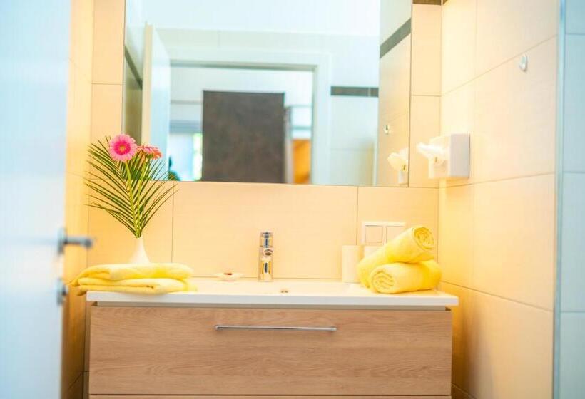 バルコニー付きスタンダードステューディオ, Pension Firn Sepp