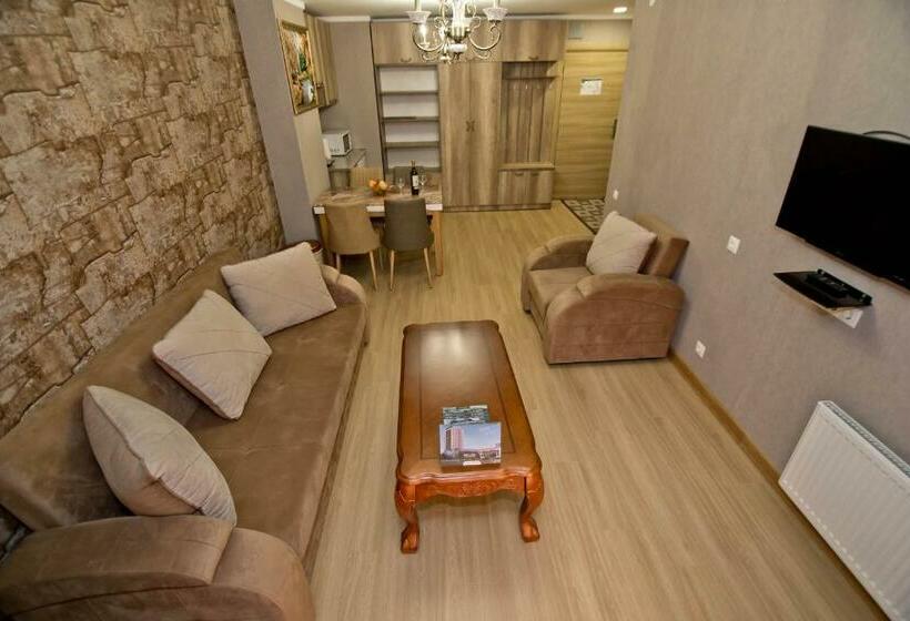 آپارتمان 1 خوابه با چشم‌انداز, Orbi Bakuriani Apartment 731