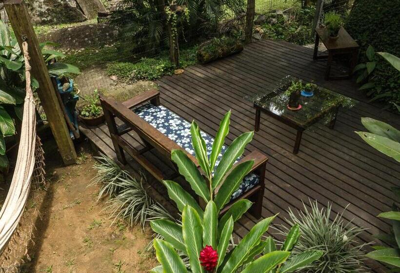 带花园景观的标准工作室, Kitnet E Suite Morada Aguiar   Chalé