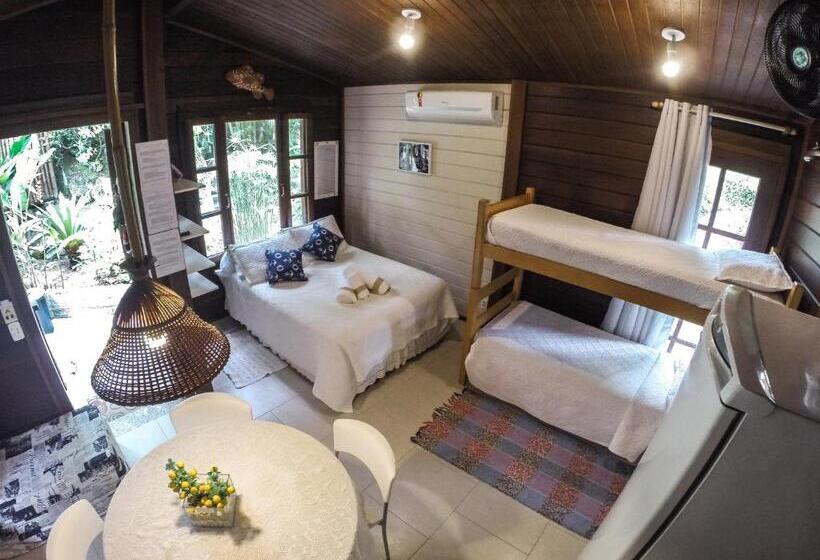 带花园景观的标准工作室, Kitnet E Suite Morada Aguiar   Chalé