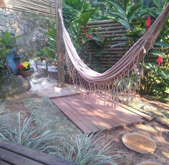 带花园景观的标准工作室, Kitnet E Suite Morada Aguiar   Chalé