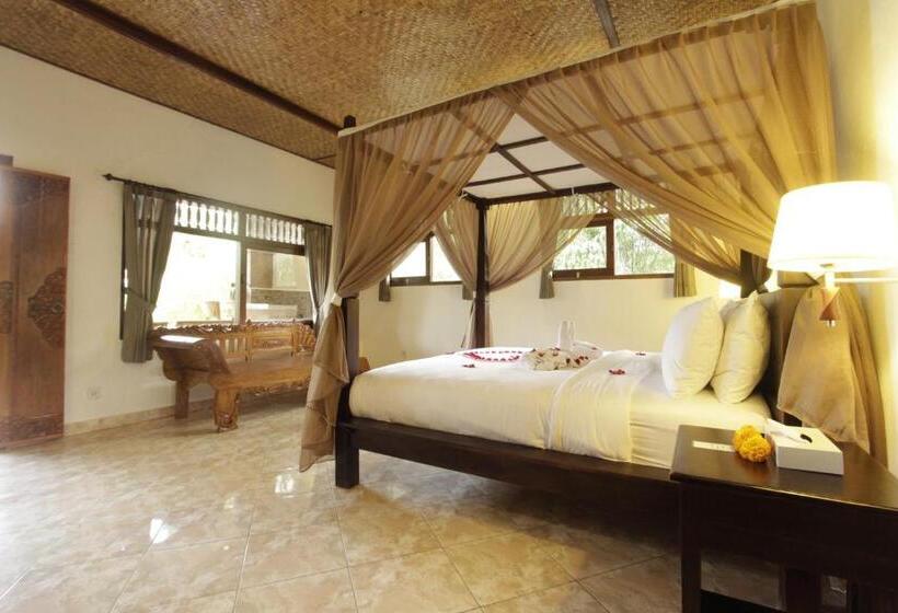 חדר סופריור נוף לגינה, Pekak Mangku Guest House