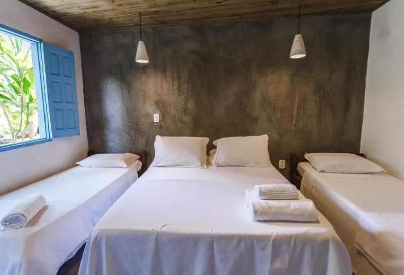 スタンダード４人部屋, Pousada Da Praia Caraiva