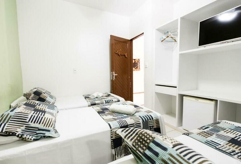 Quarto Triplo Estandar, Pousada Do Mano
