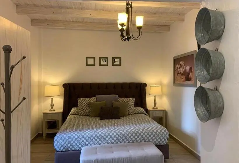 キングサイズベッドのデラックスルーム, Boutique Rancho San Jorge