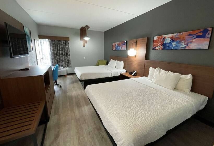 اتاق استاندارد با 2 تخت دوبل, La Quinta Inn & Suites By Wyndham Fayetteville I 95