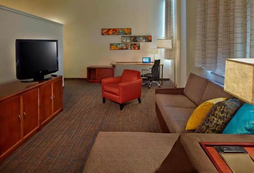 キングサイズベッドのスイートルーム, Residence Inn By Marriott Hartford Downtown