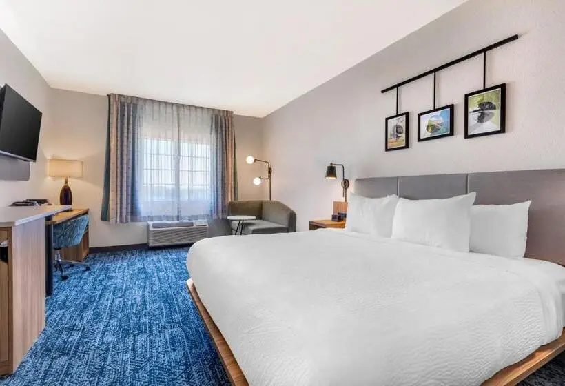 キングサイズベッドのスタンダードルーム, Sleep Inn