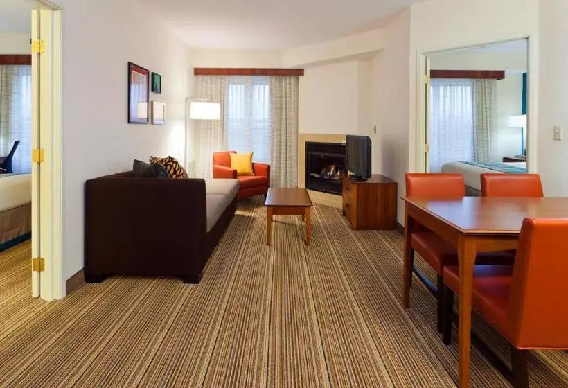 ２ベッドスイートルーム, Residence Inn Indianapolis Carmel