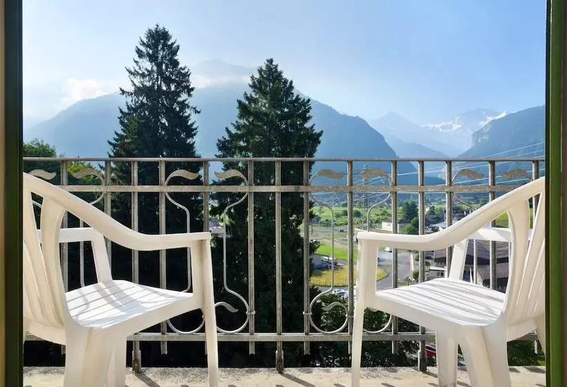 バルコニー付きシングルスタンダードルーム, Waldhotel Unspunnen