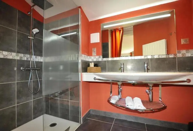 キングサイズベッドのスーペリアルーム, Le Mas Des Colombes Chambres D Hôtes B&b & Spa