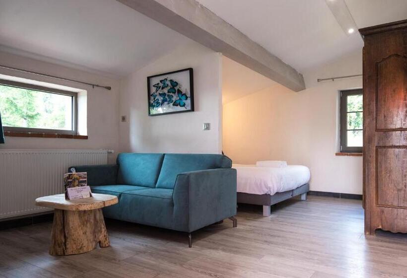 غرفة ديلوكس سرير كينج, Le Mas Des Colombes Chambres D Hôtes B&b & Spa