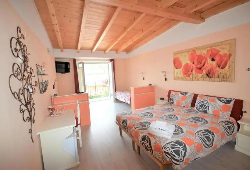 バルコニー付スタンダード４ベッドルーム, B&b La Vecchia Tipografia   Lago D Idro