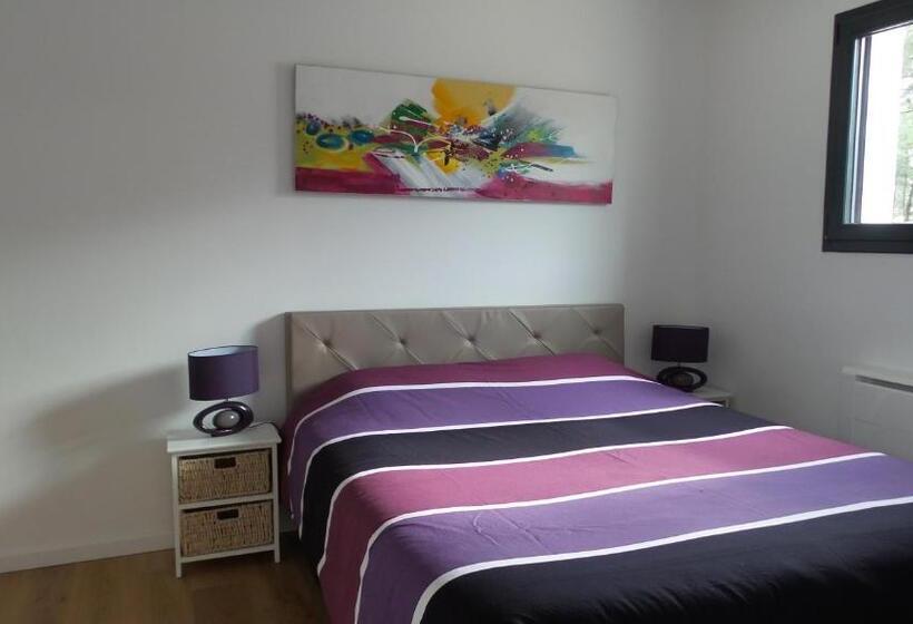 带2个卧室的套房, Chambre D Hôtes Et Spa De La Presqu île