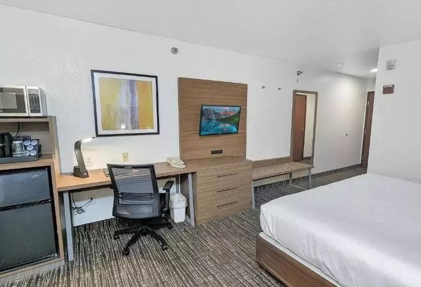 身障者適用キングサイズベッドルーム, Estherville Hotel & Suites