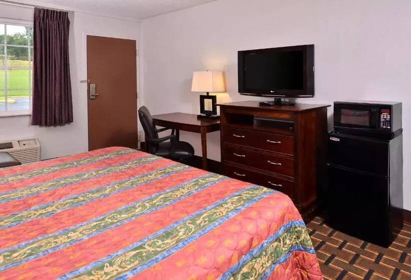 キングサイズベッドのスタンダードルーム, Americas Best Value Inn Richmond South
