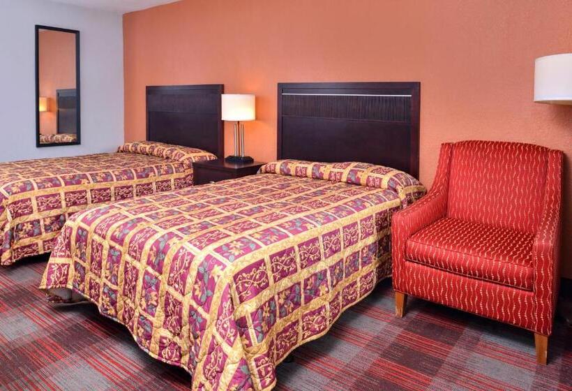 2ダブルベッドのスタンダードルーム, Americas Best Value Inn Richmond South